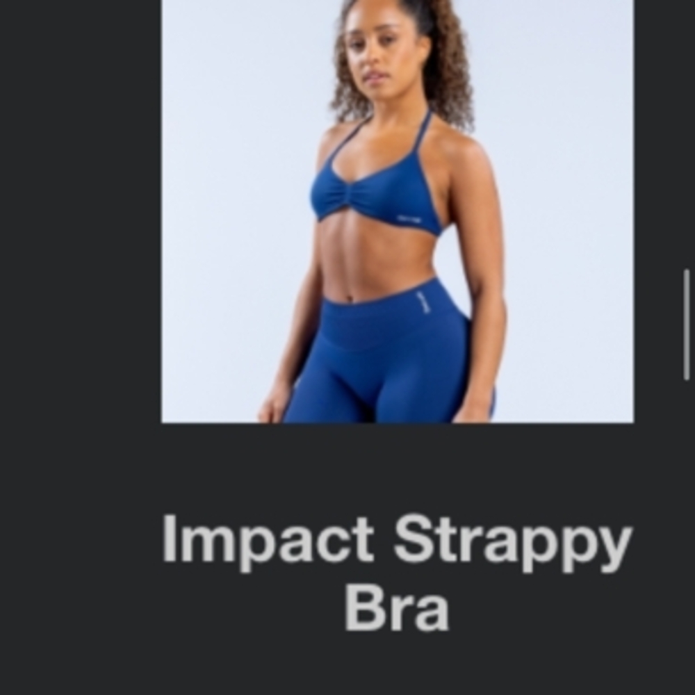 ISO DFYNE IMPACT STRAPPY SPORTS BRA
